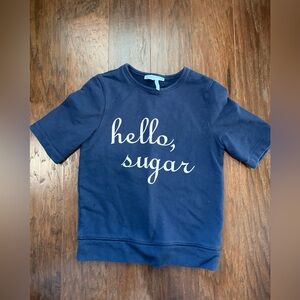 Draper James- 'Hello, Sugar' Sweater Tee XS